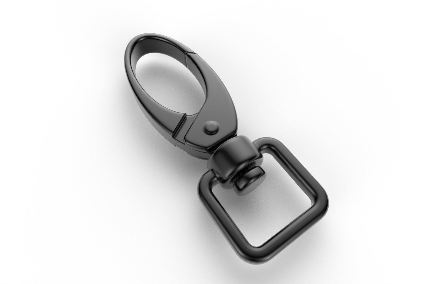 Swivel Claps  M02B Low-poly 3D model_16