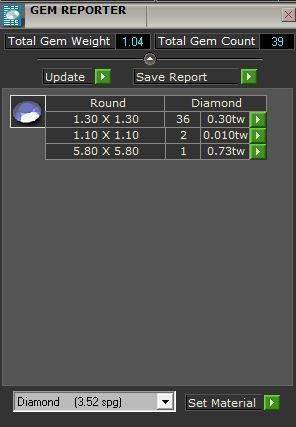 Decorative Diamond Ring 1706 3D print model 3D print model_8