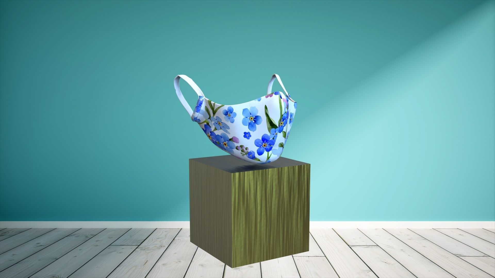 Fashionable Face Mask 3D model | CGTrader