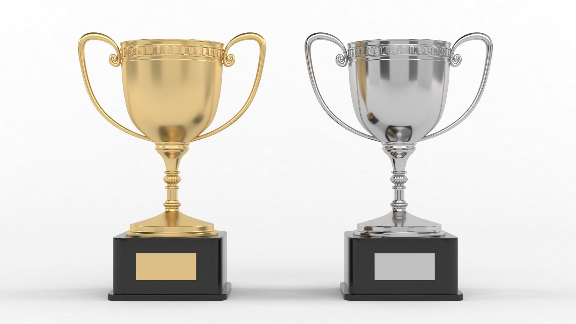 Cups Trophy 3D model | CGTrader