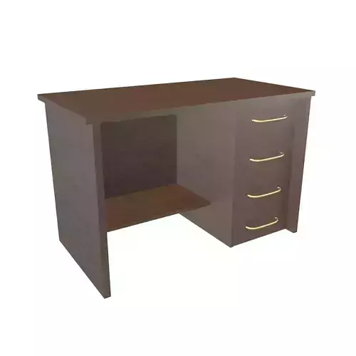 Student Desk With Drawers v1 002