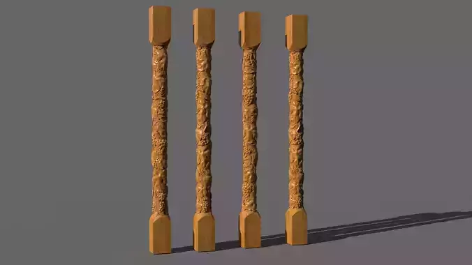 Grapes Column for Cnc Milling