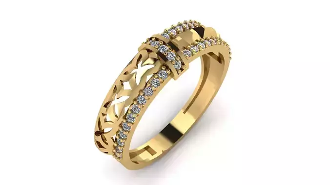 wedding Ring cocktail gemstone printable collection L 006