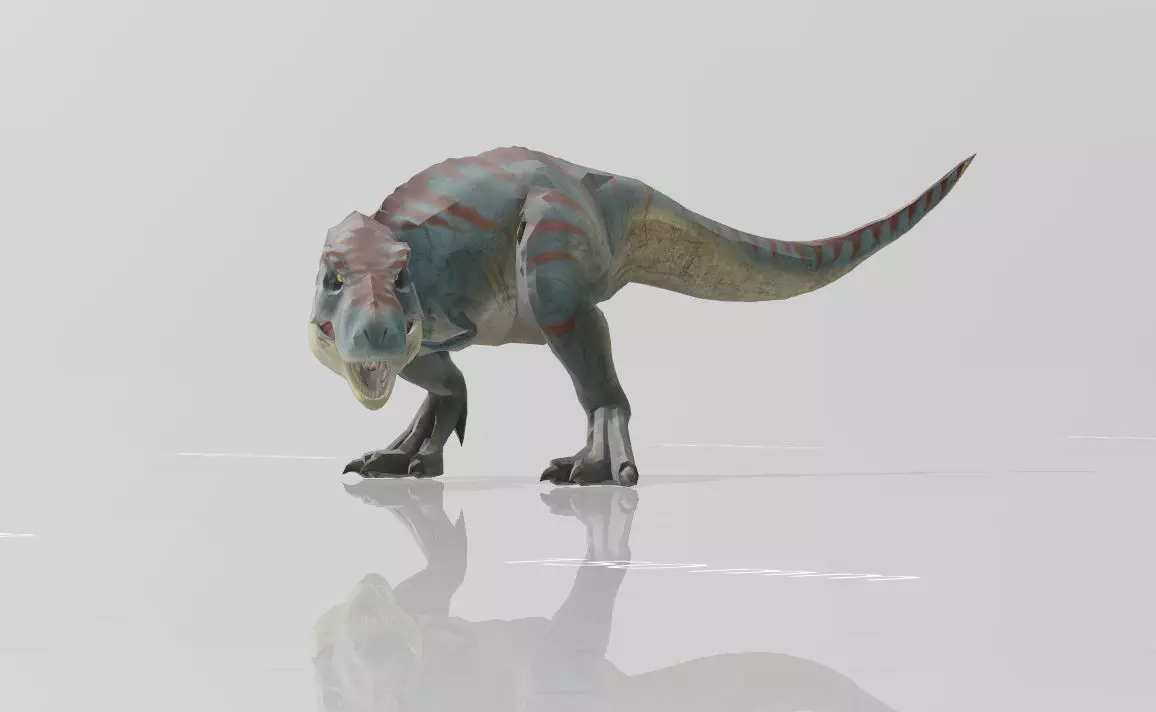 T-REX dinosaur Free 3D print model_0