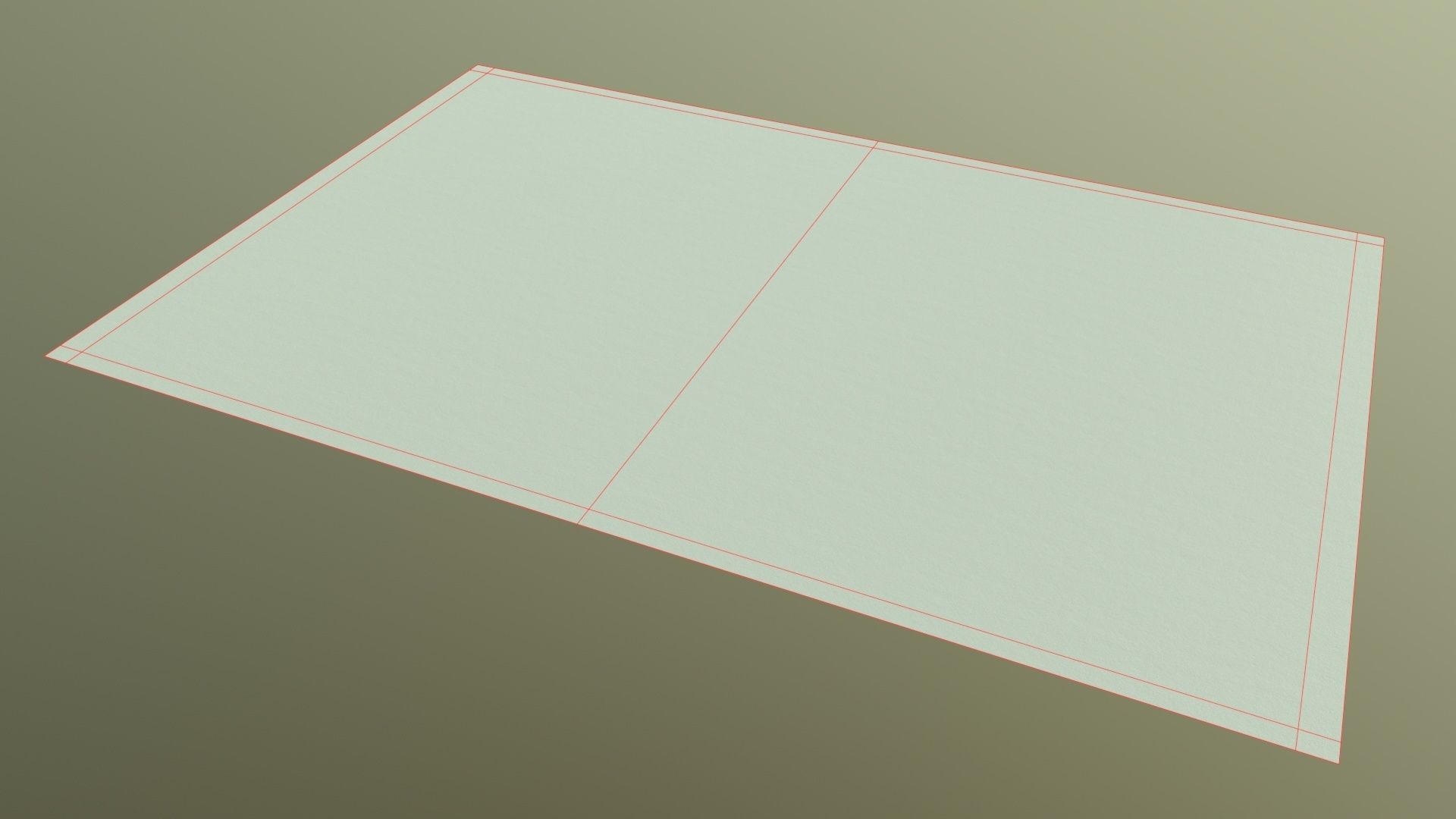 PBR Soccer and Football Pitch Low-poly 3D model_22