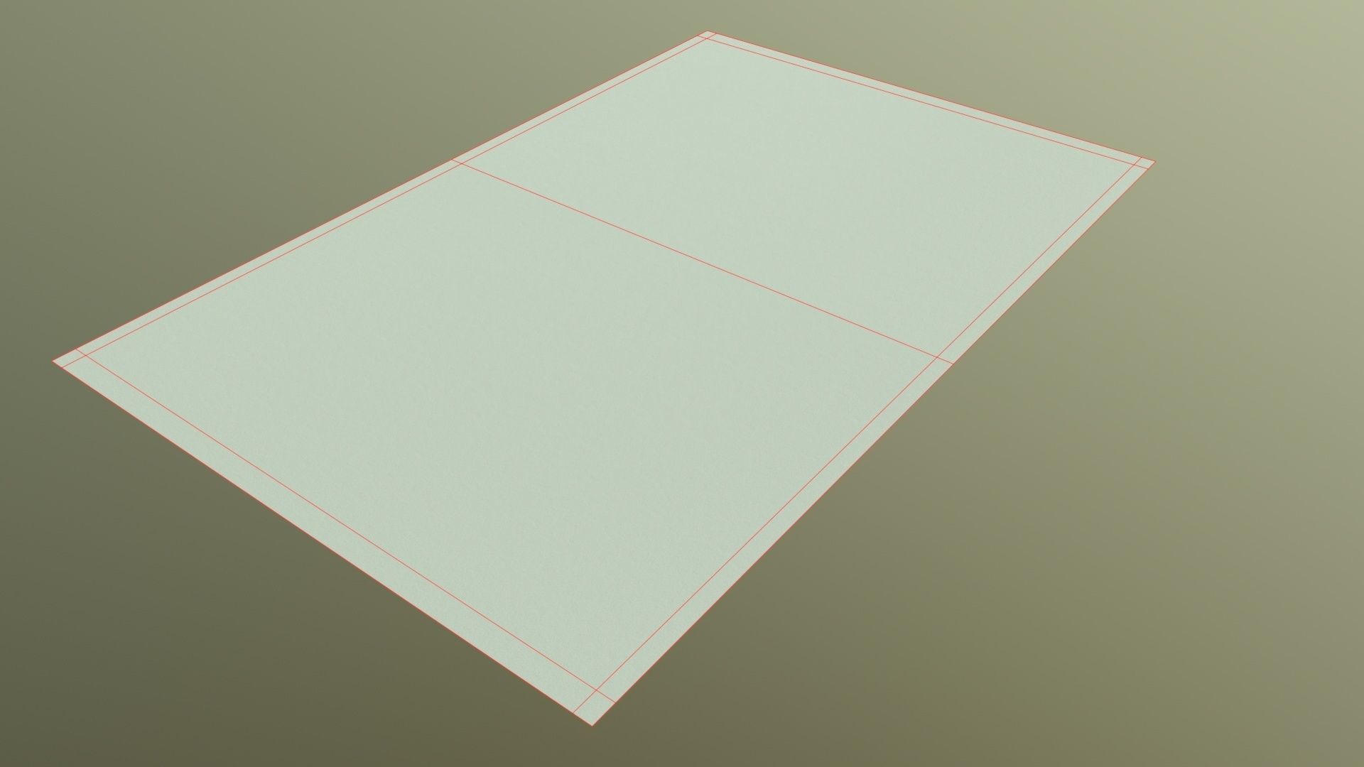 PBR Soccer and Football Pitch Low-poly 3D model_19