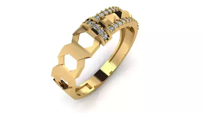 wedding Ring cocktail gemstone printable collection L 016