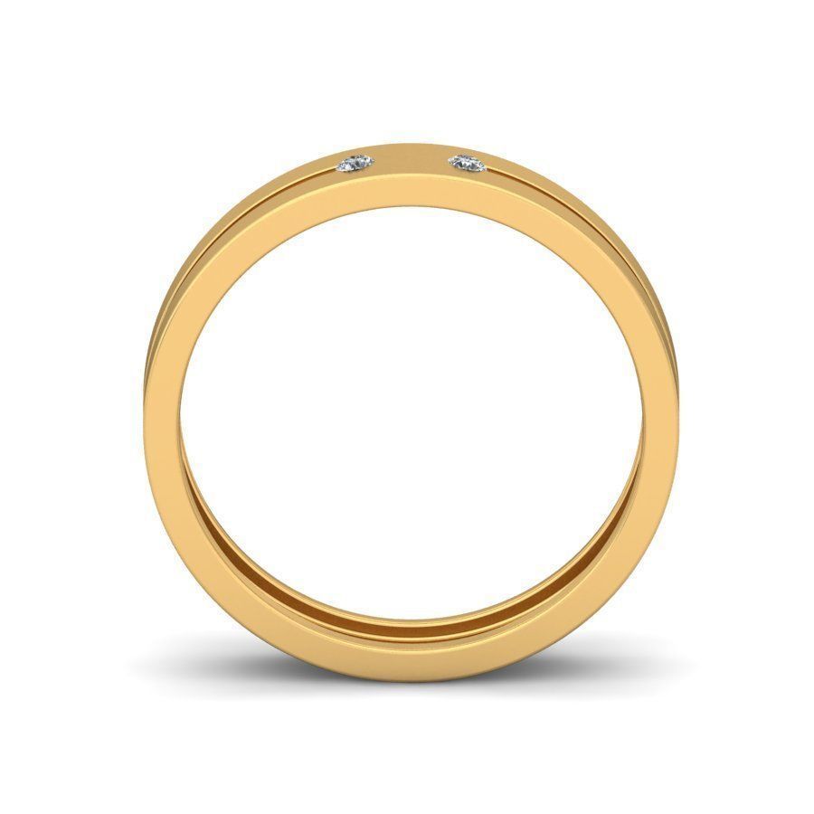 Band ring - 018 3D print model_3