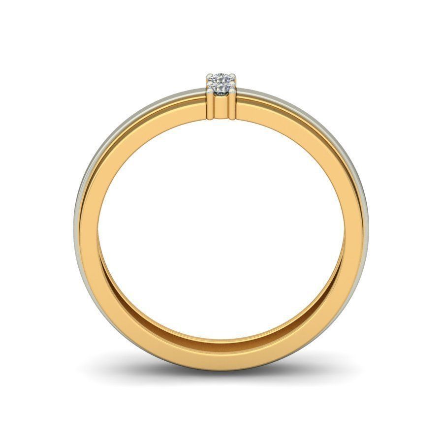 Band ring - 014 3D print model_3