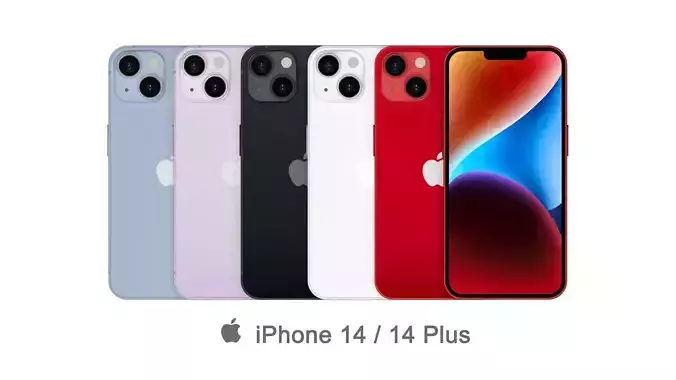 Apple iPhone 14 3D Model 3D model