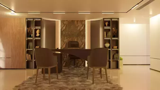 office room 3D model