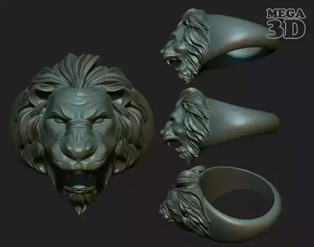 Lion Ring 220909