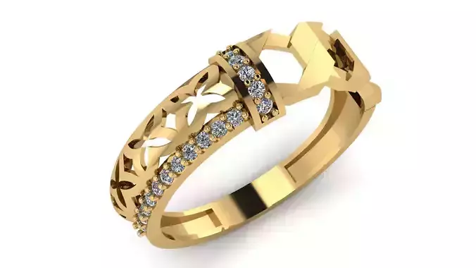 wedding Ring cocktail gemstone printable collection M 004