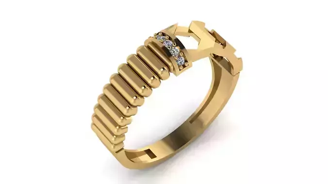 wedding Ring cocktail gemstone printable collection M 005