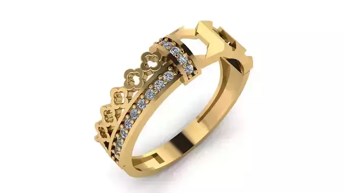 wedding Ring cocktail gemstone printable collection M 006