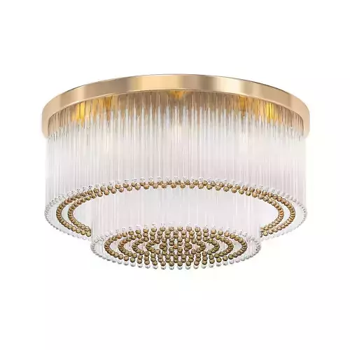 MARLE gold and glass ceiling light