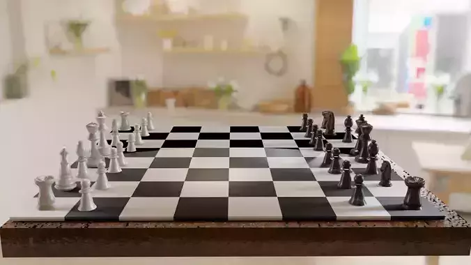 modern chess board