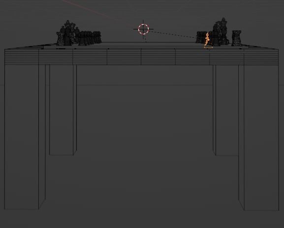 modern chess board 3D model_2