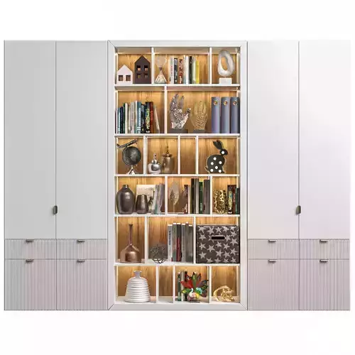 Wardrobe with decor 6