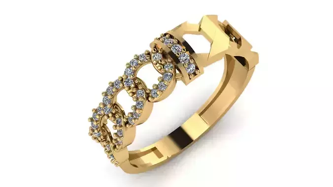 wedding Ring cocktail gemstone printable collection M 016