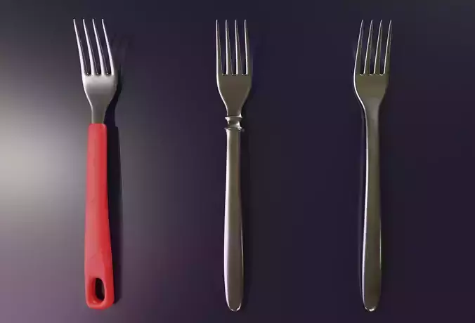 Fork - Pack of three forks