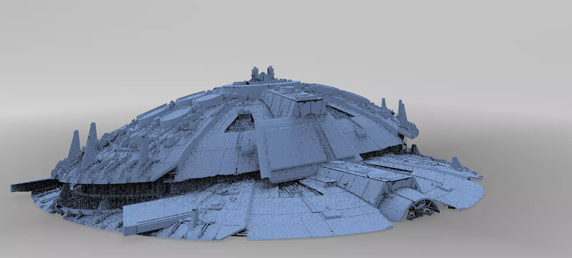 Jupiter Ruin launcher base ground structure 3 3D model | CGTrader