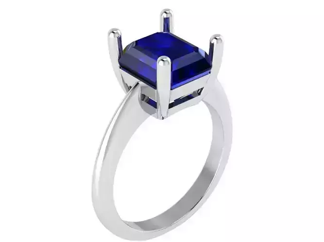 Blue Basket Setting Ring 1721 3D print model