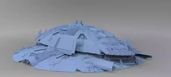 Jupiter Ruin launcher base ground structure 5