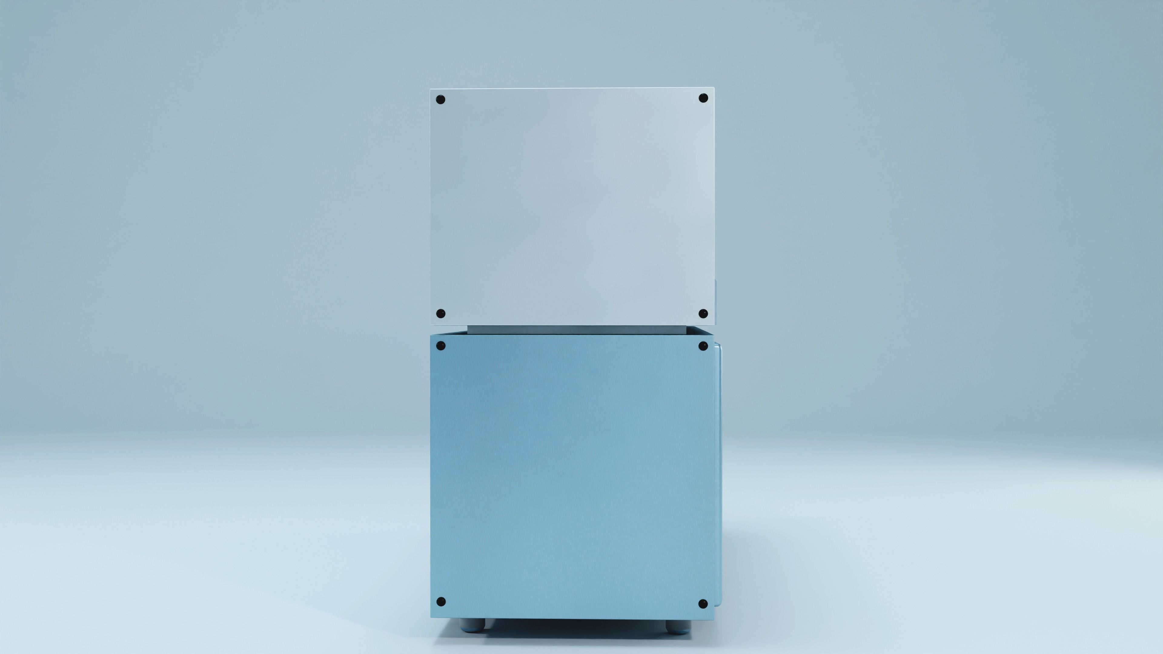 Audio System Low-poly 3D model_4