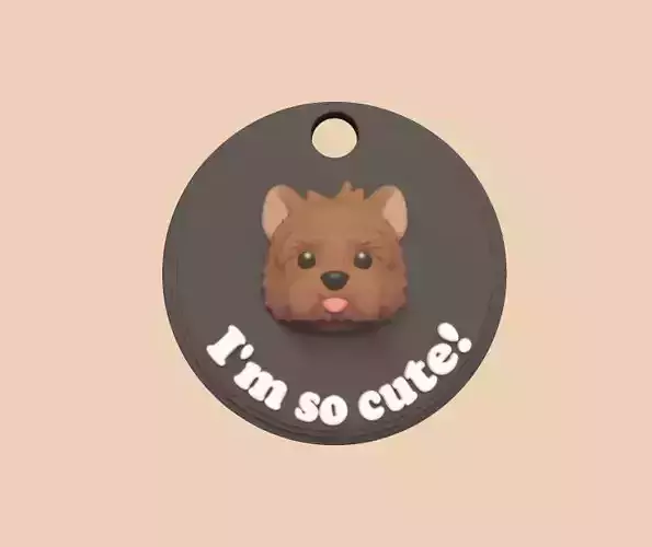 Dog Tag 3D print model