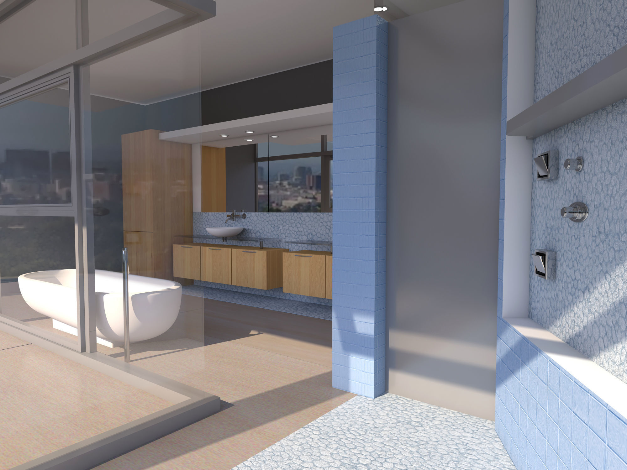 Bathroom 07 3D model_6