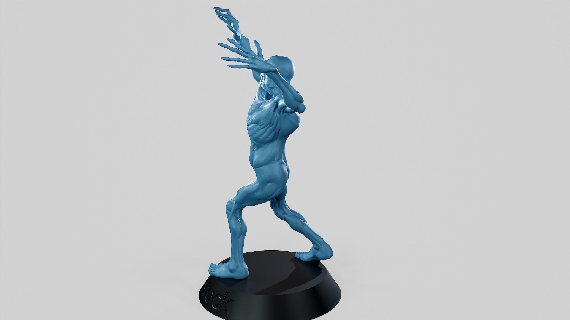 Zombie Undead Pose 02 3D print model_14
