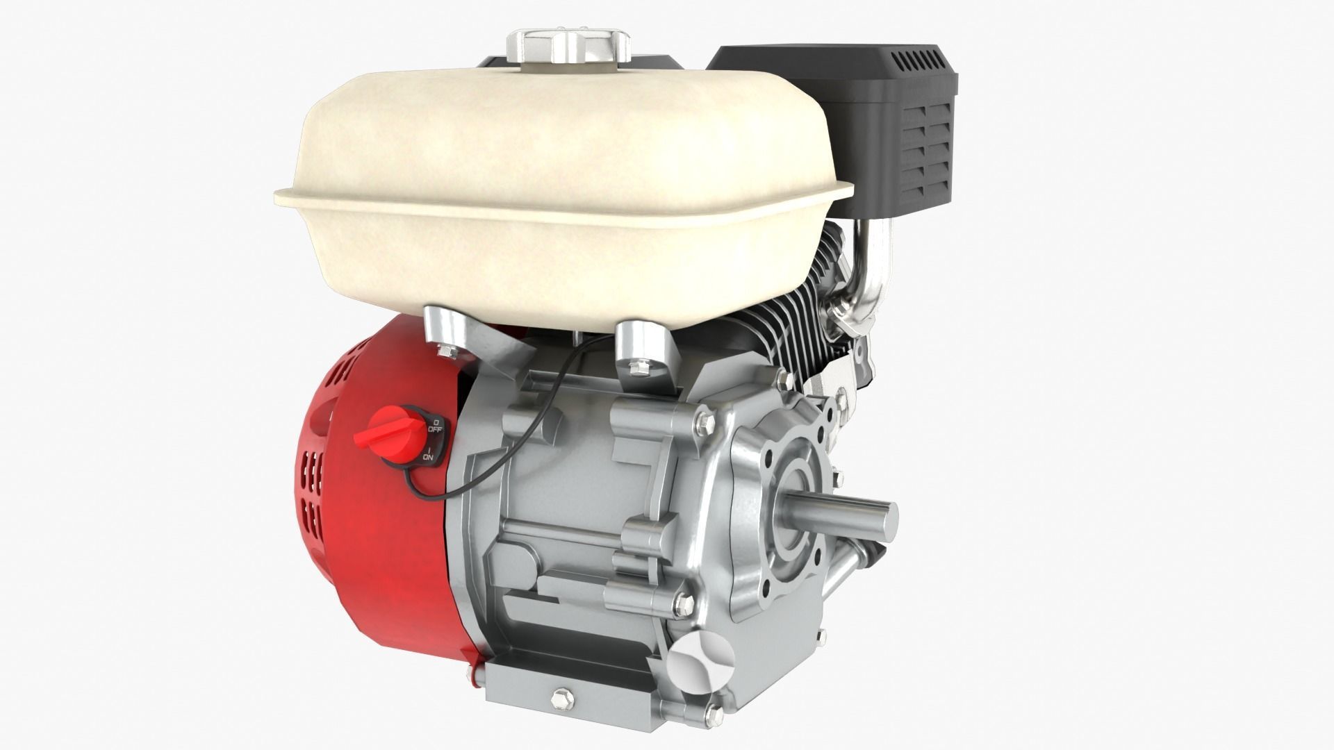 Gasoline Engine 3D model_6