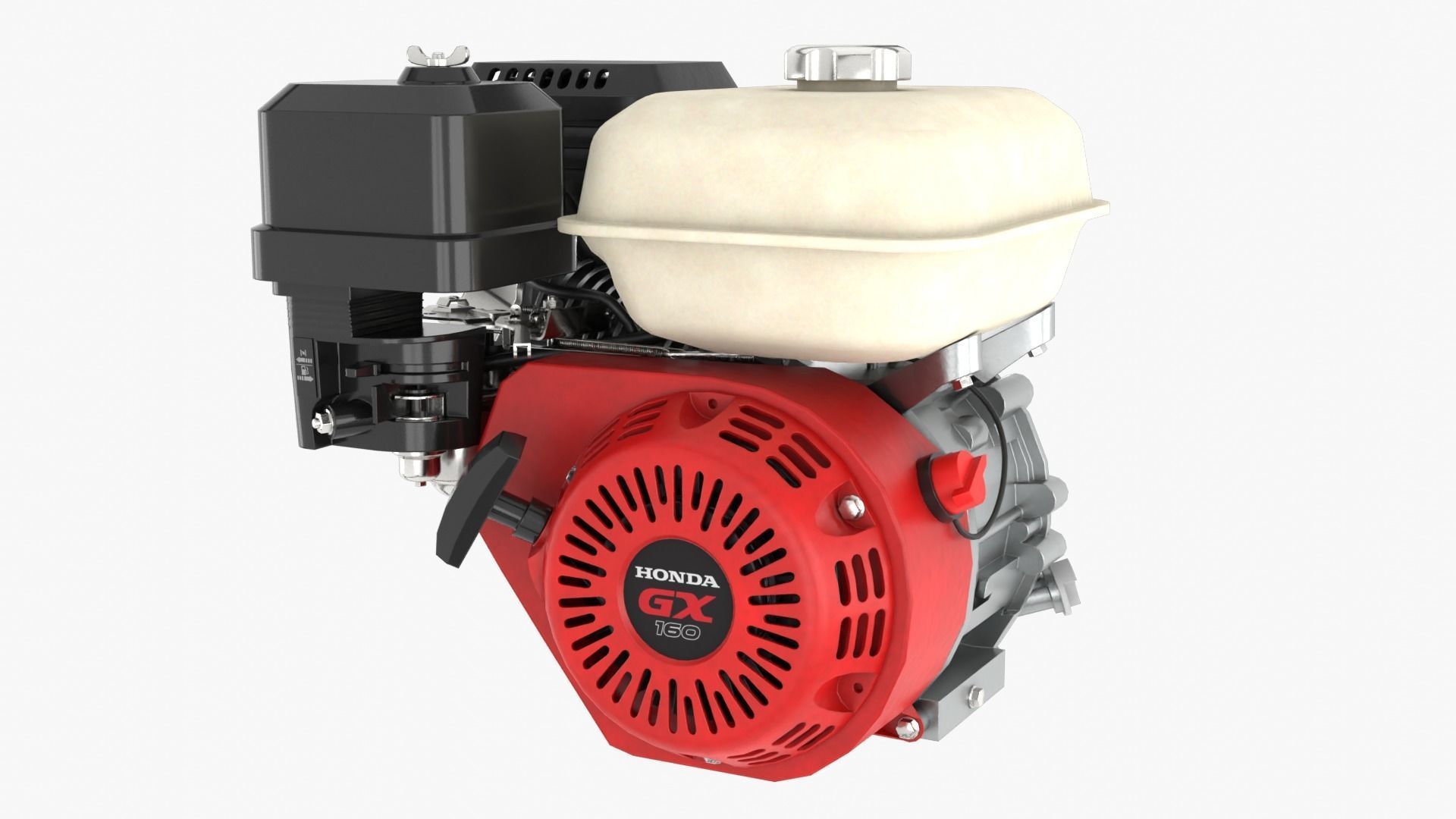 Gasoline Engine 3D model_3