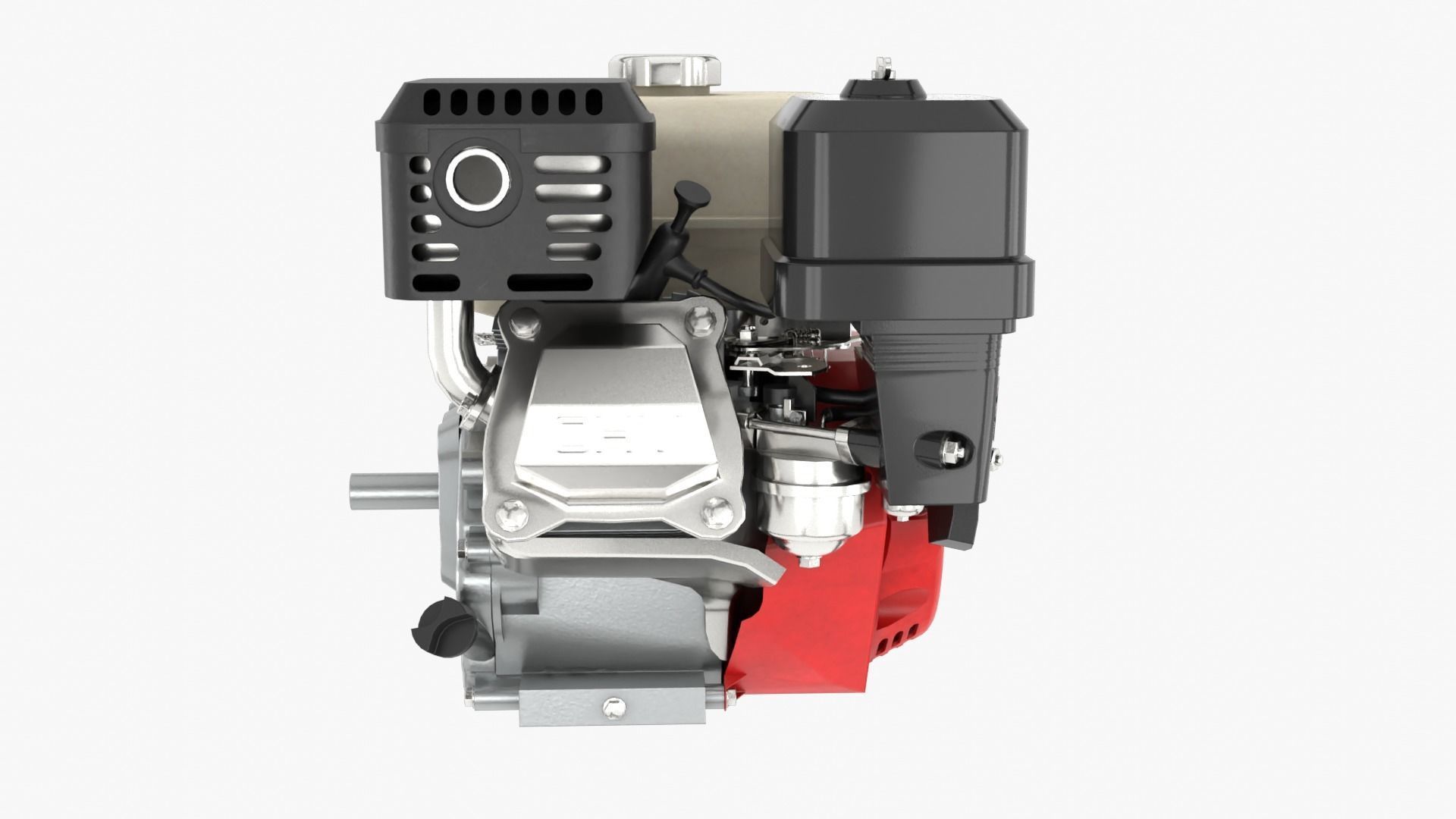 Gasoline Engine 3D model_11