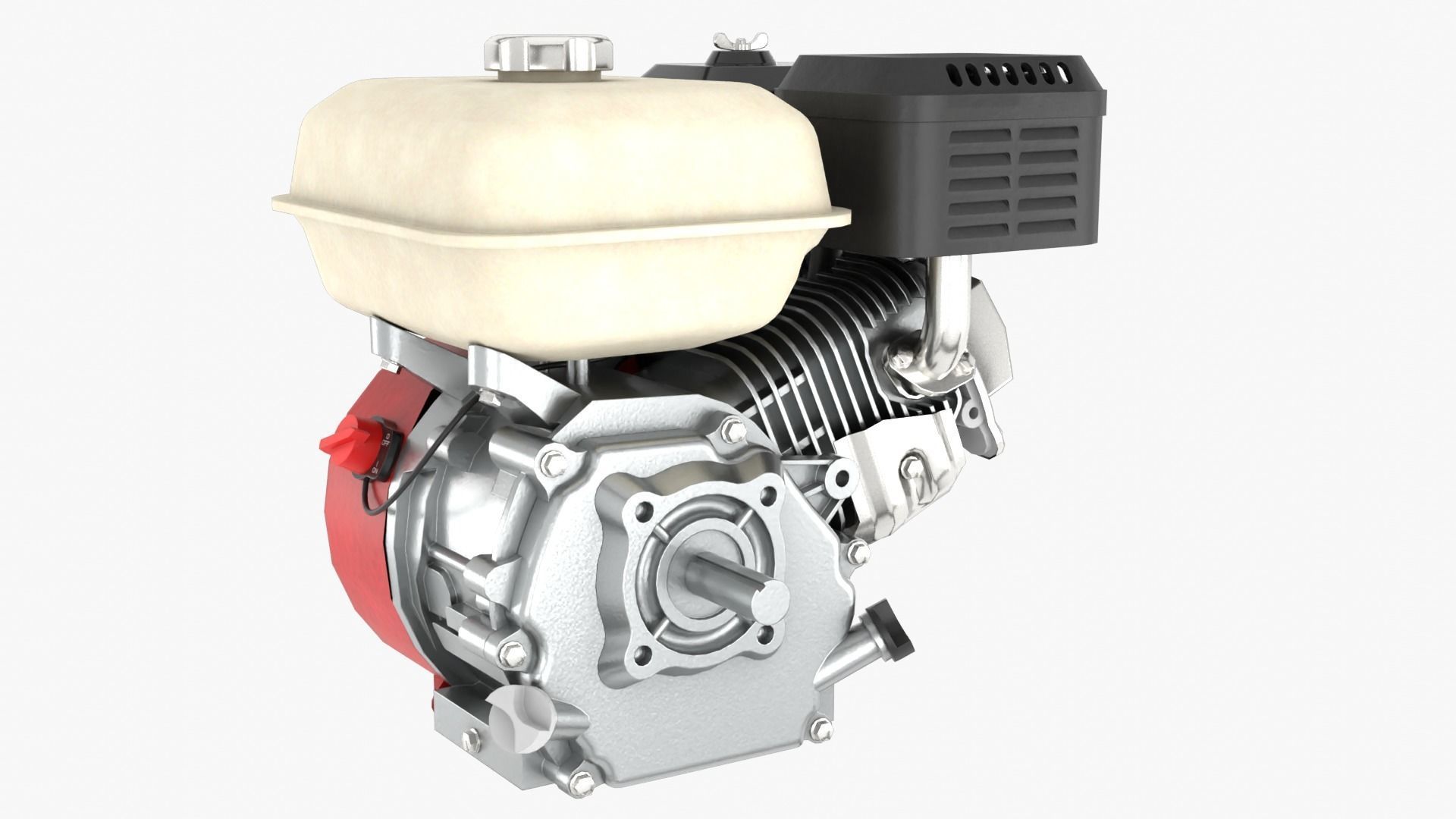 Gasoline Engine 3D model_7