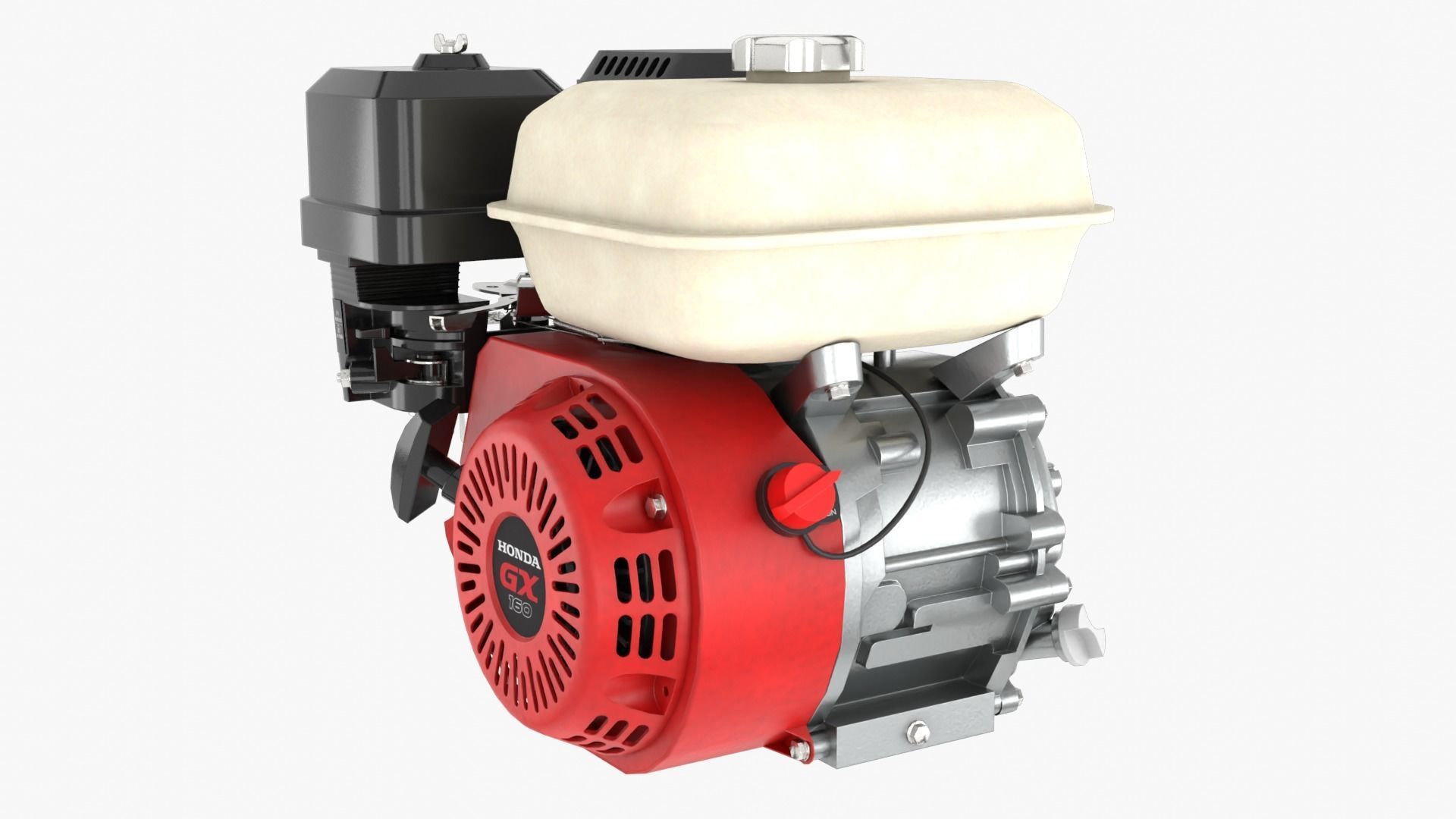 Gasoline Engine 3D model_4