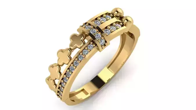 wedding Ring cocktail gemstone printable collection O 007