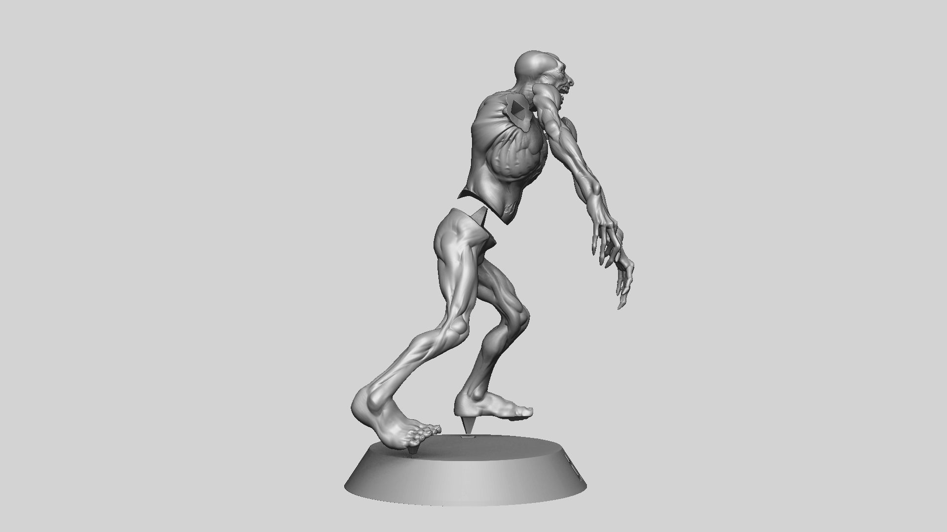 Zombie Undead Pose 03 3D print model_30