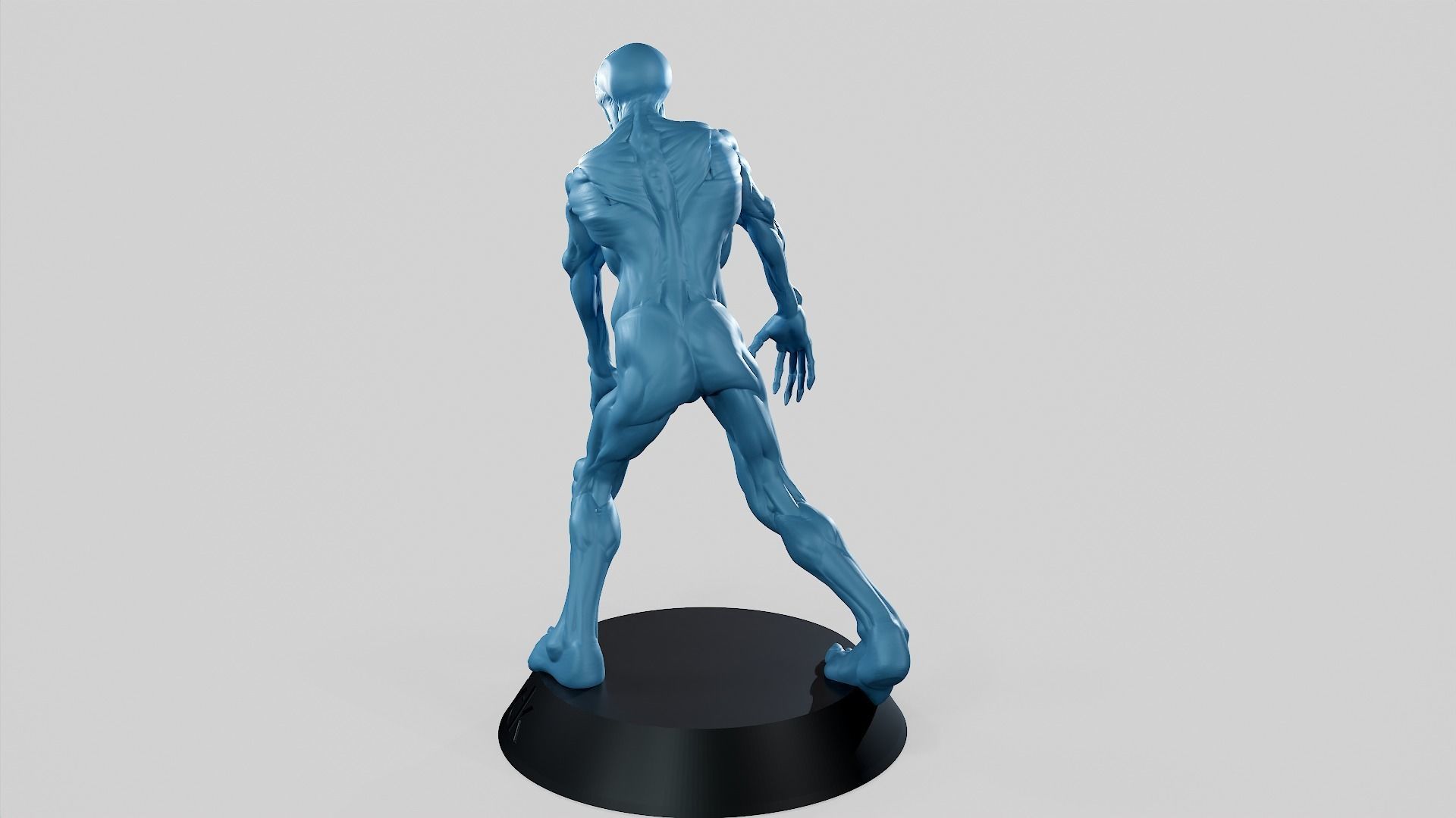 Zombie Undead Pose 03 3D print model_35