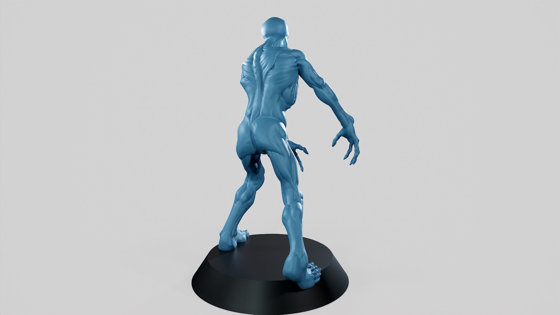 Zombie Undead Pose 03 3D print model_15