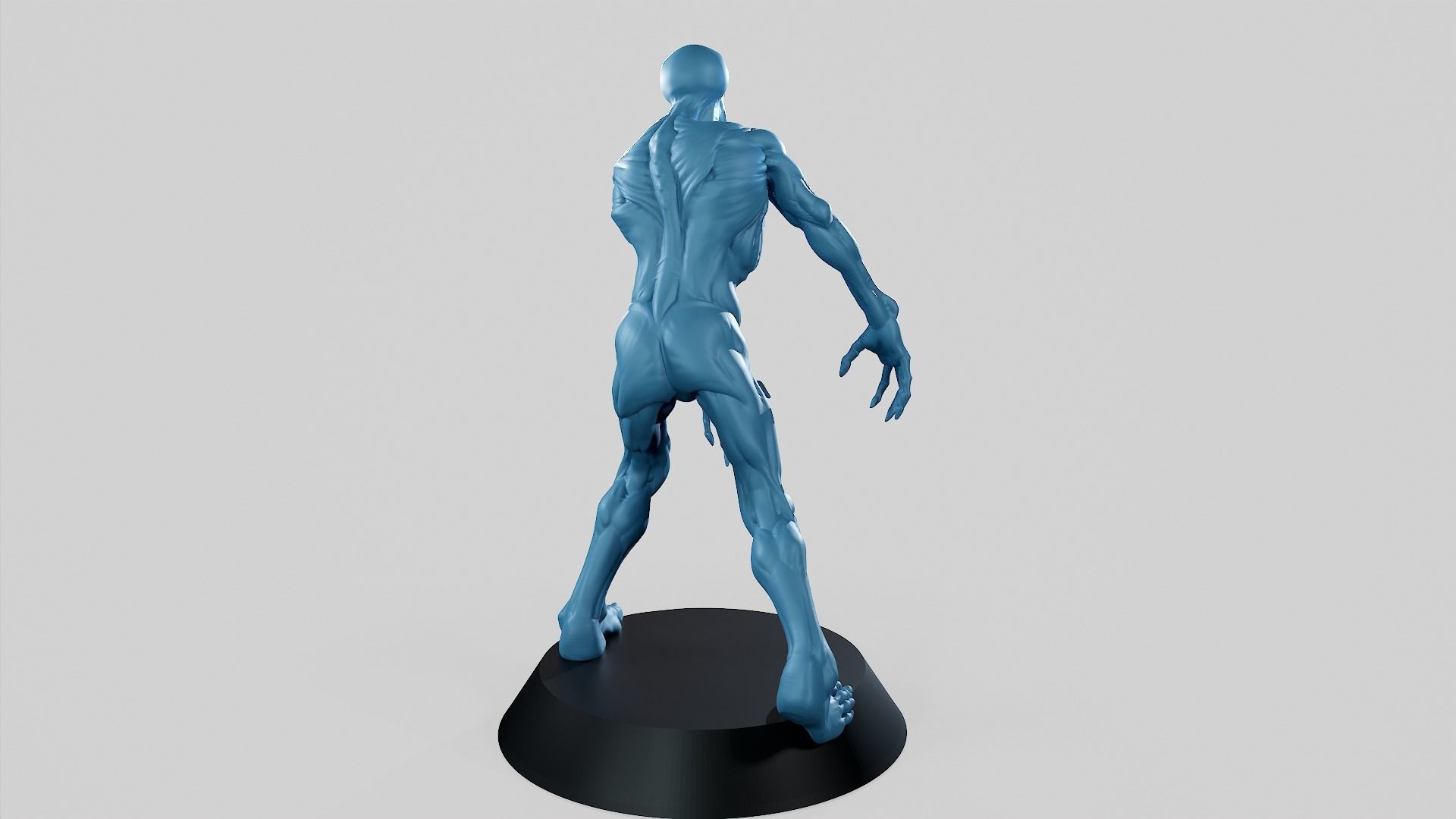 Zombie Undead Pose 03 3D print model_16