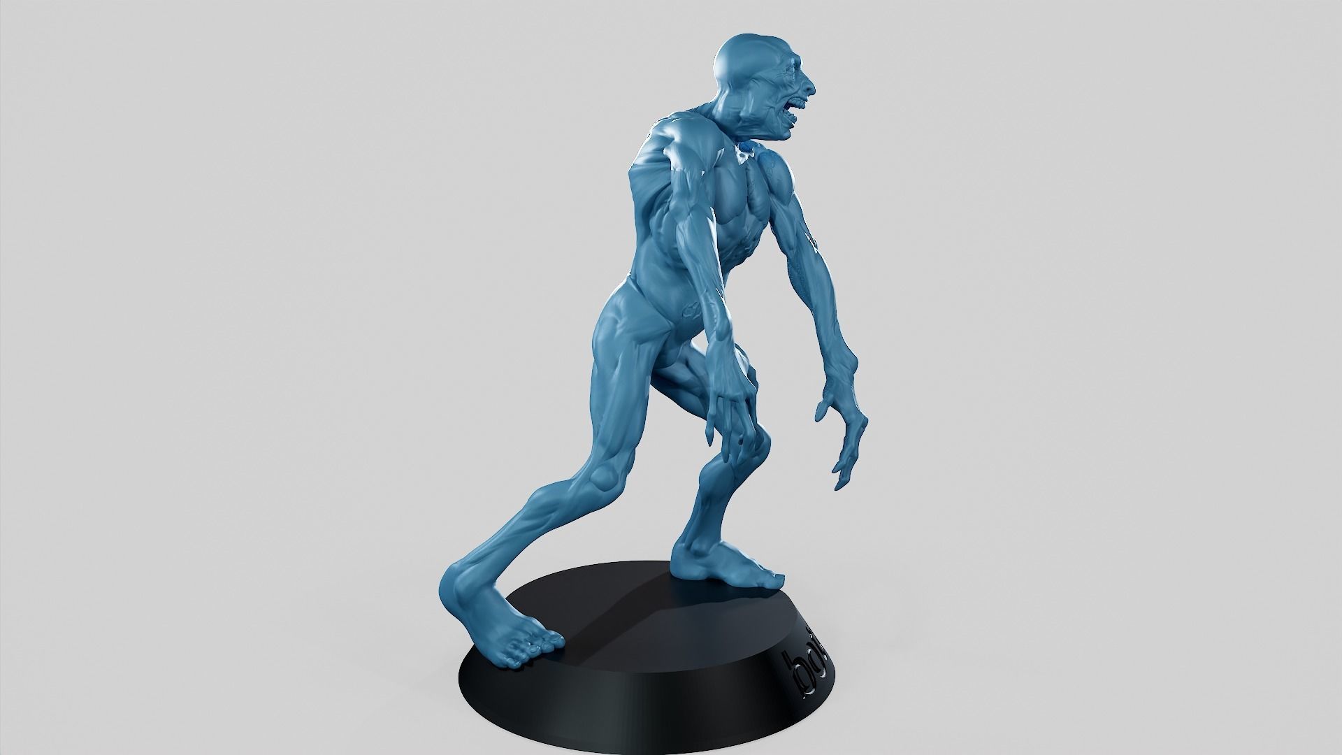 Zombie Undead Pose 03 3D print model_7