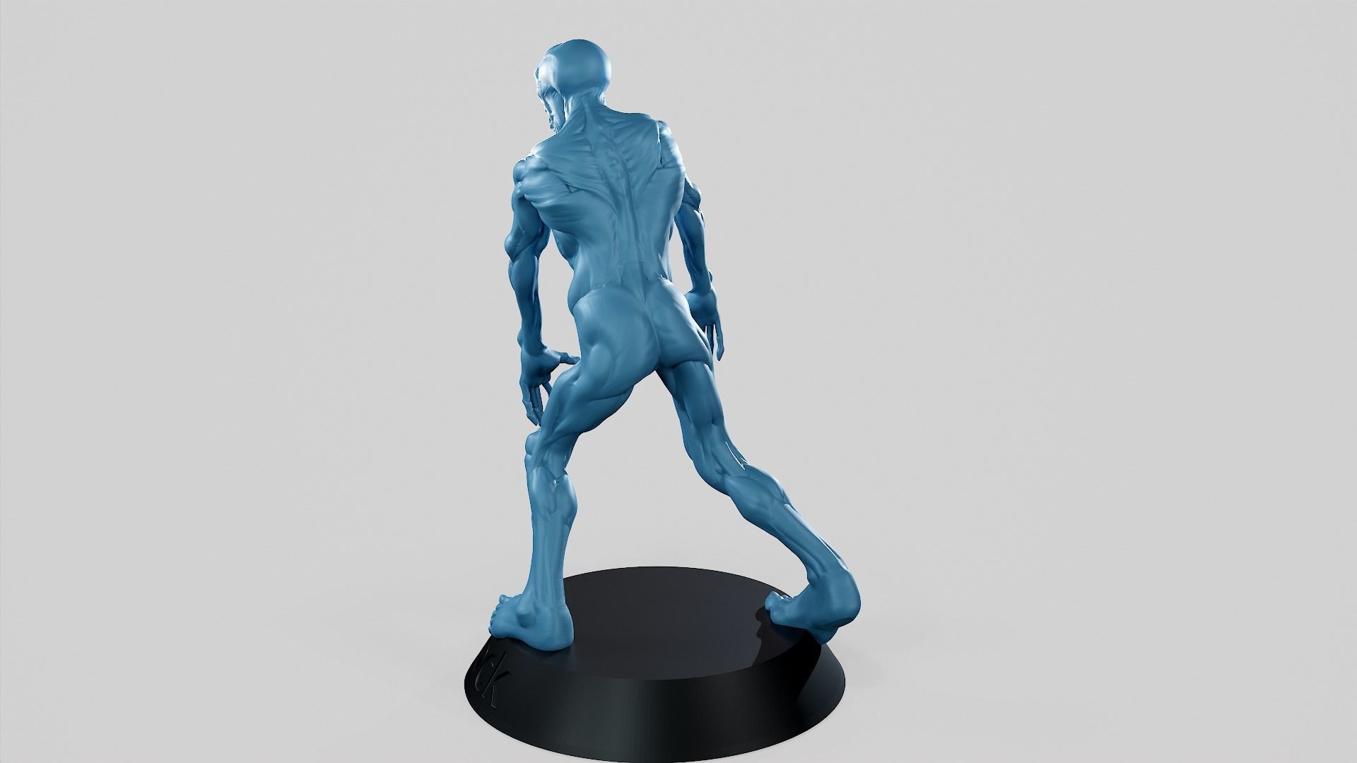 Zombie Undead Pose 03 3D print model_36
