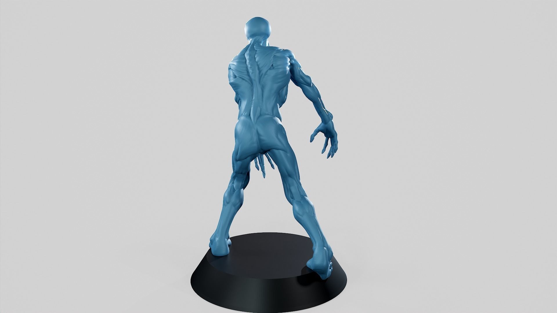 Zombie Undead Pose 03 3D print model_17