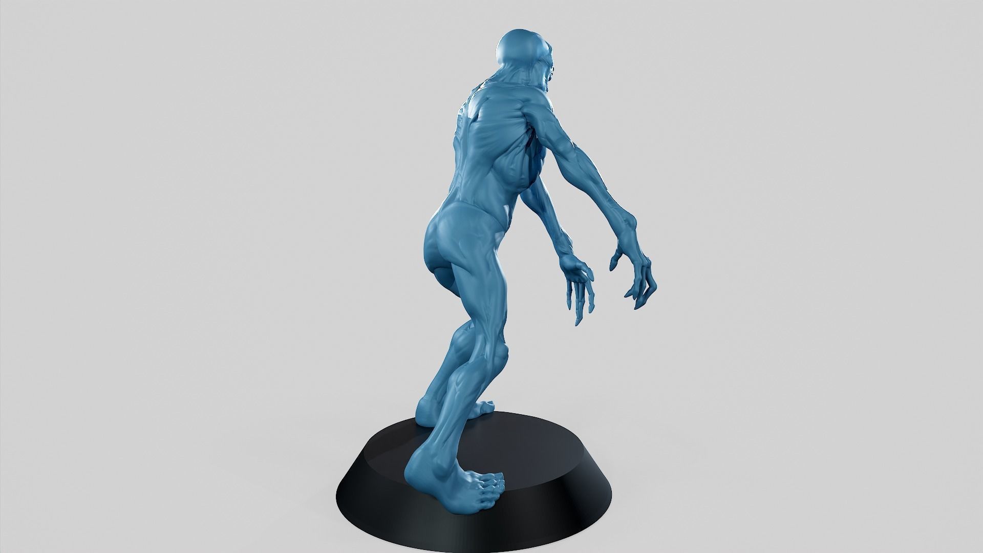 Zombie Undead Pose 03 3D print model_12