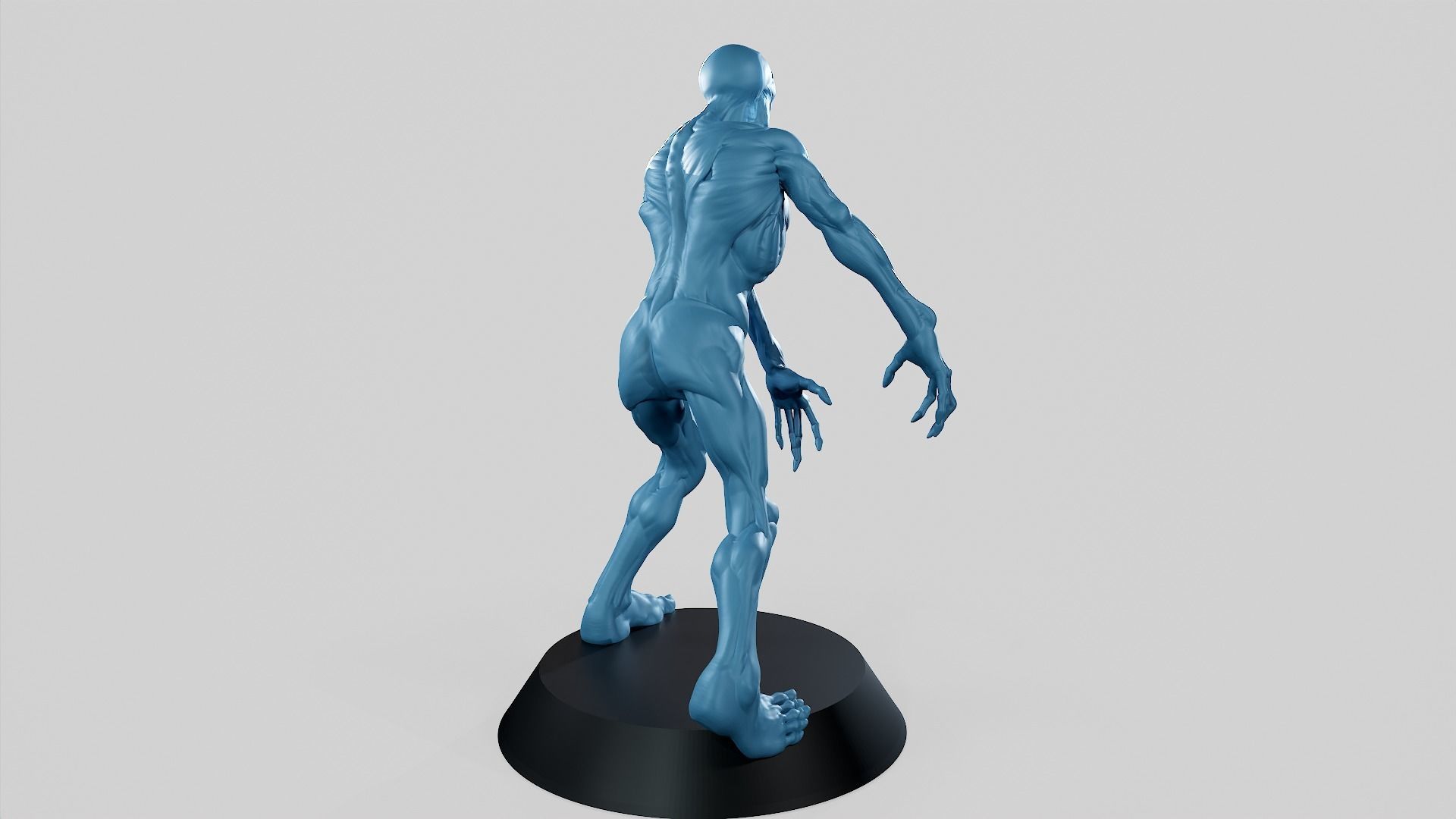 Zombie Undead Pose 03 3D print model_14