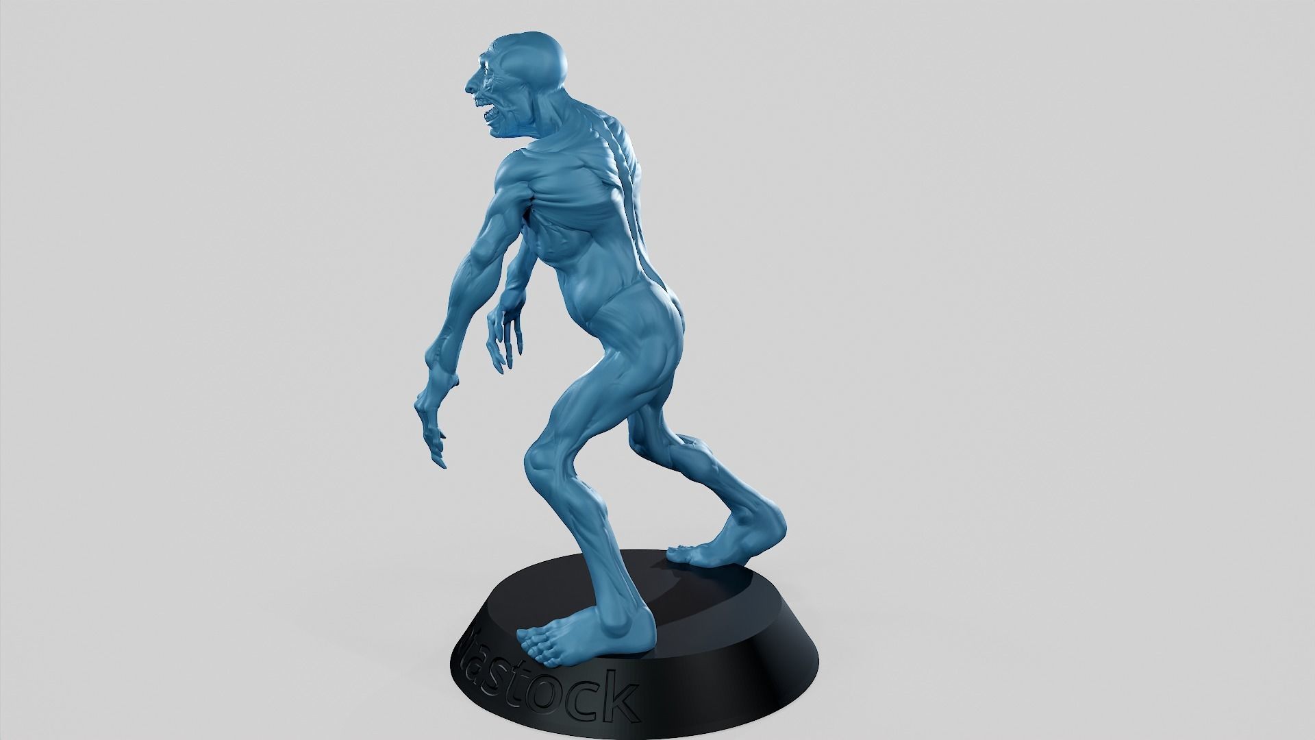 Zombie Undead Pose 03 3D print model_41