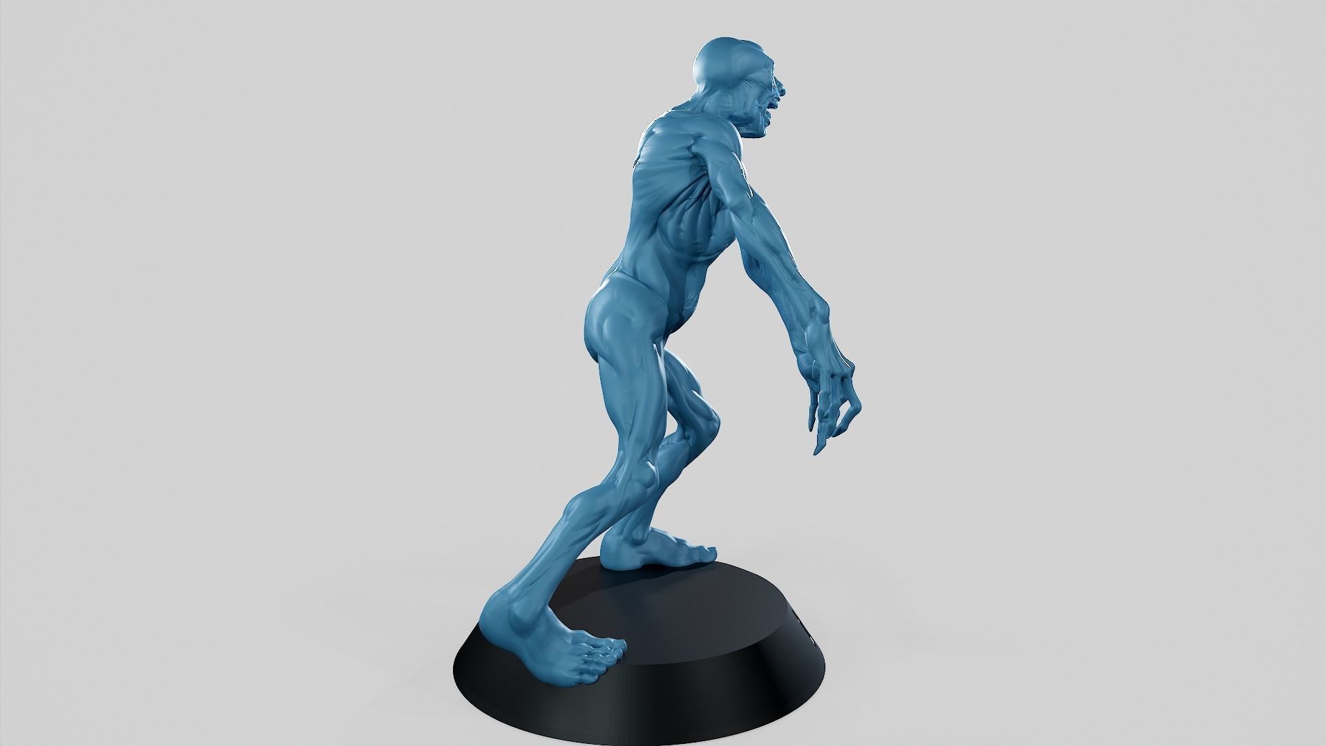 Zombie Undead Pose 03 3D print model_10
