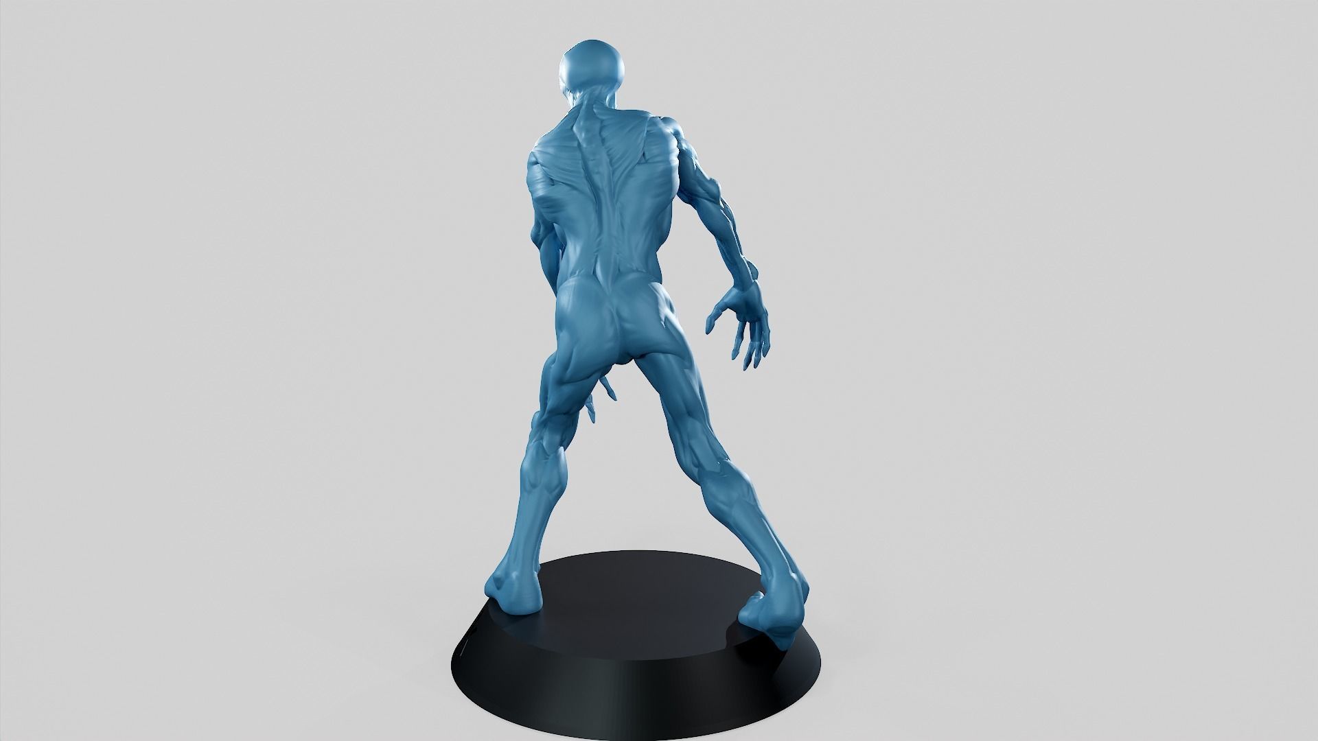 Zombie Undead Pose 03 3D print model_34